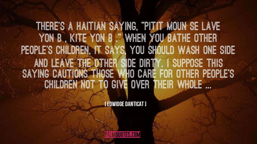 Haitian Dyaspora quotes by Edwidge Danticat