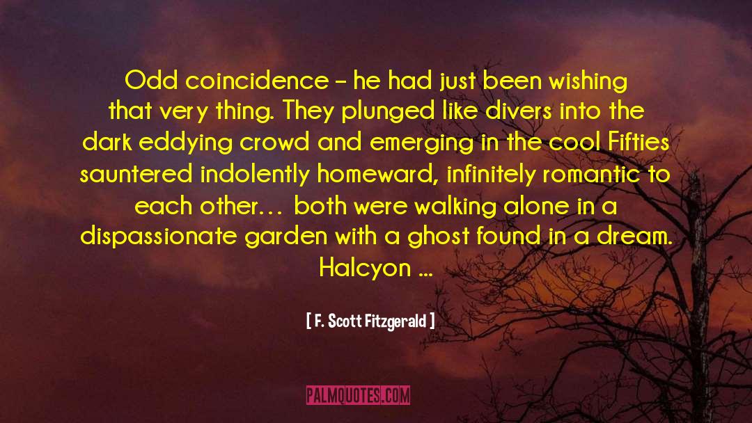 Halcyon quotes by F. Scott Fitzgerald