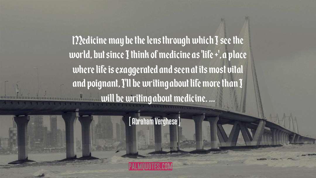 Haldol Medicine quotes by Abraham Verghese