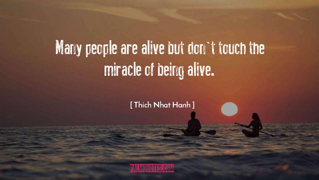 Half Alive quotes by Thich Nhat Hanh