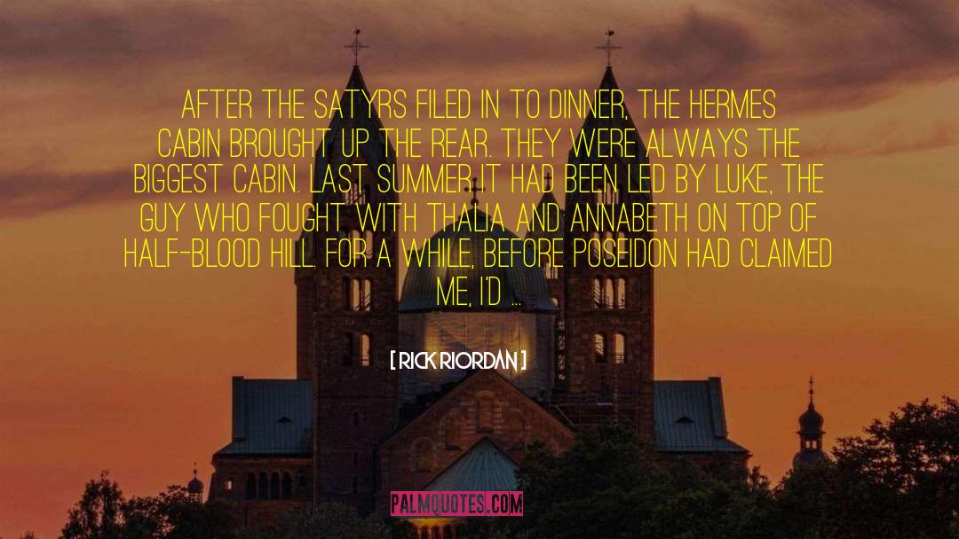 Half Blood quotes by Rick Riordan