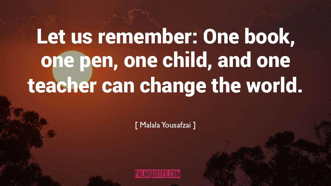Half Change quotes by Malala Yousafzai