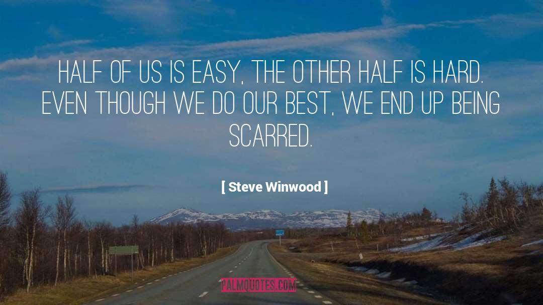 Half Hearted quotes by Steve Winwood