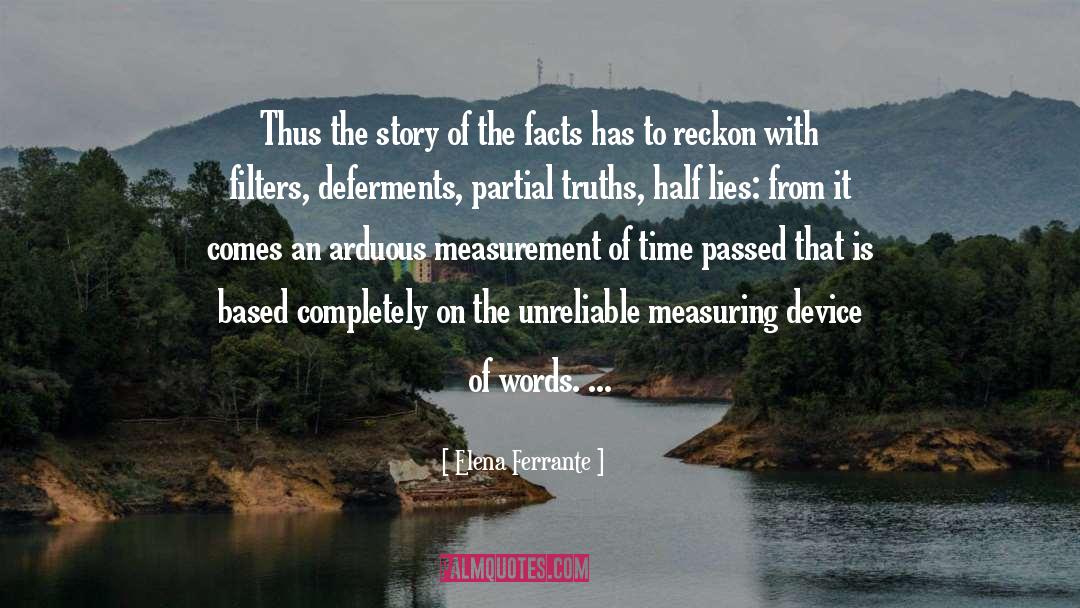Half Lies quotes by Elena Ferrante
