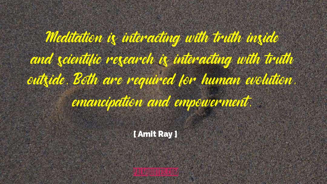 Half Truth quotes by Amit Ray