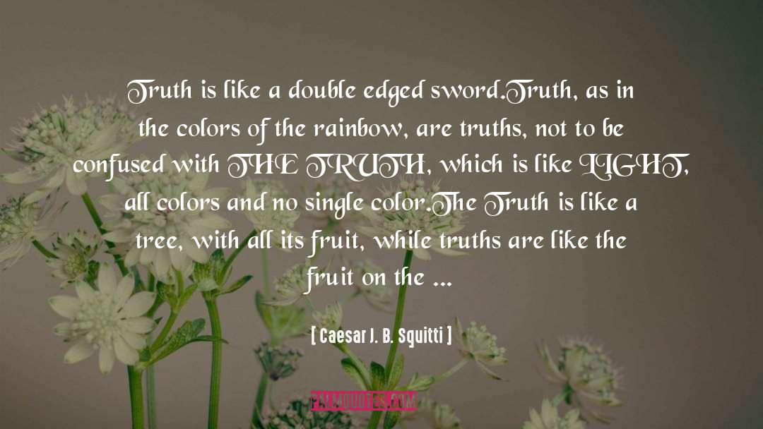 Half Truths quotes by Caesar J. B. Squitti