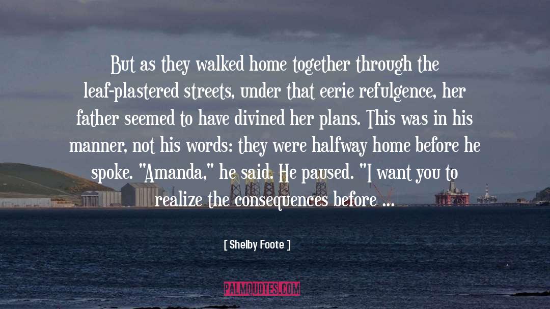 Halfway Home quotes by Shelby Foote