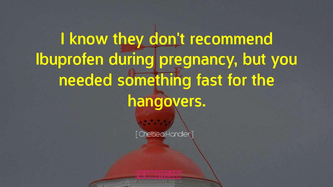 Halfway Pregnancy quotes by Chelsea Handler