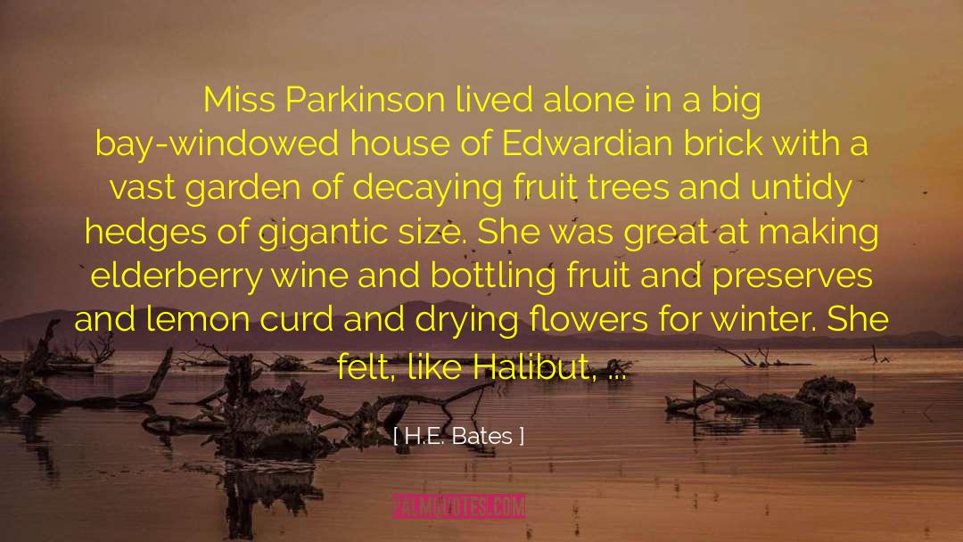 Halibut quotes by H.E. Bates