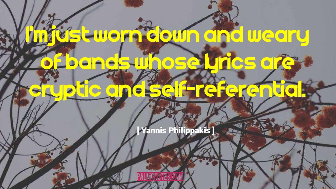 Halimunan Lyrics quotes by Yannis Philippakis
