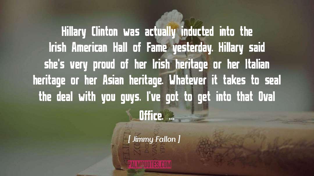 Hall Of Fame quotes by Jimmy Fallon