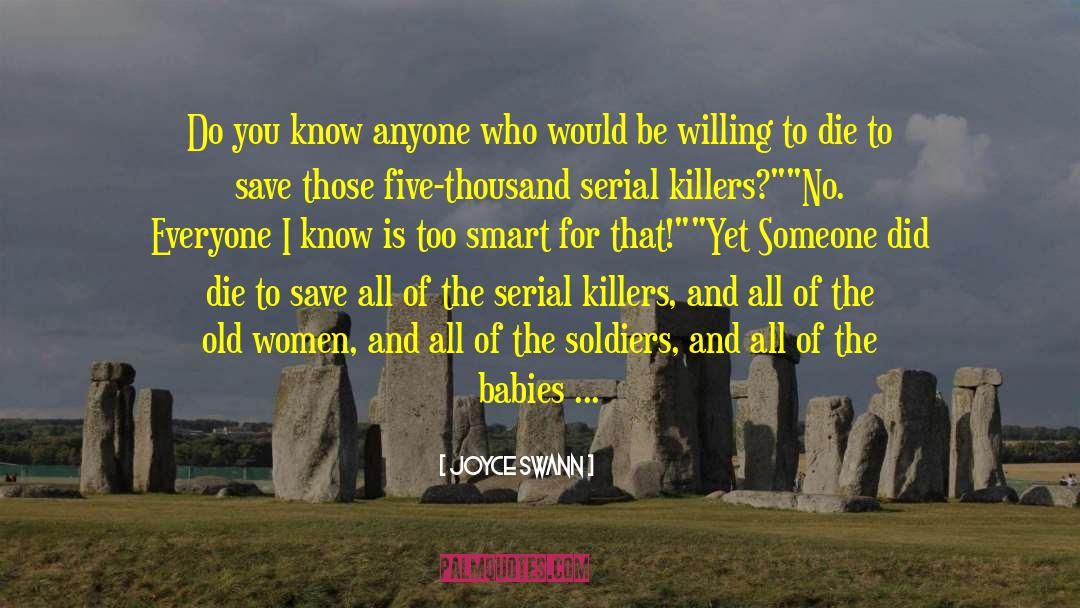 Hallmark For Serial Killers quotes by Joyce Swann