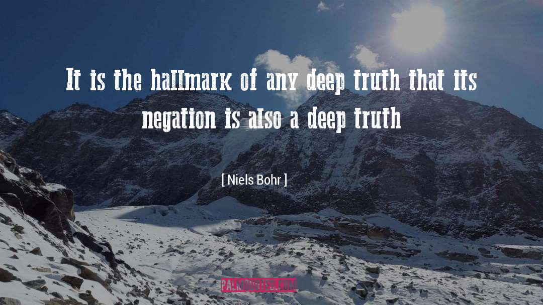 Hallmark quotes by Niels Bohr