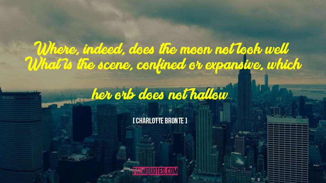 Hallow quotes by Charlotte Bronte