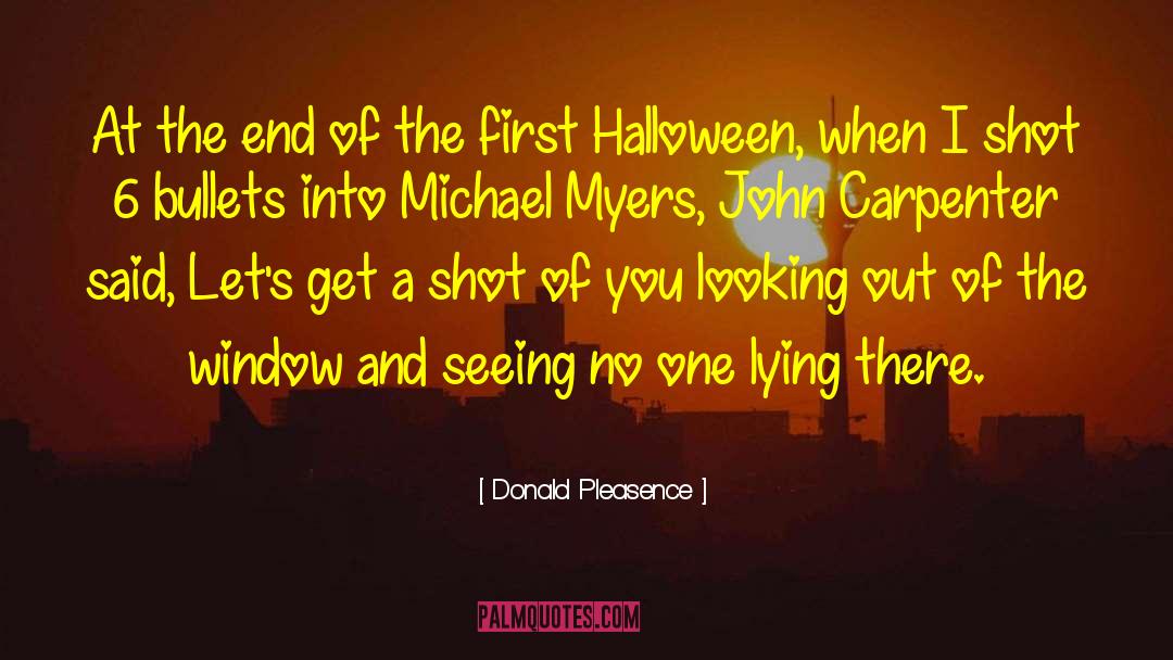 Halloween Boo quotes by Donald Pleasence