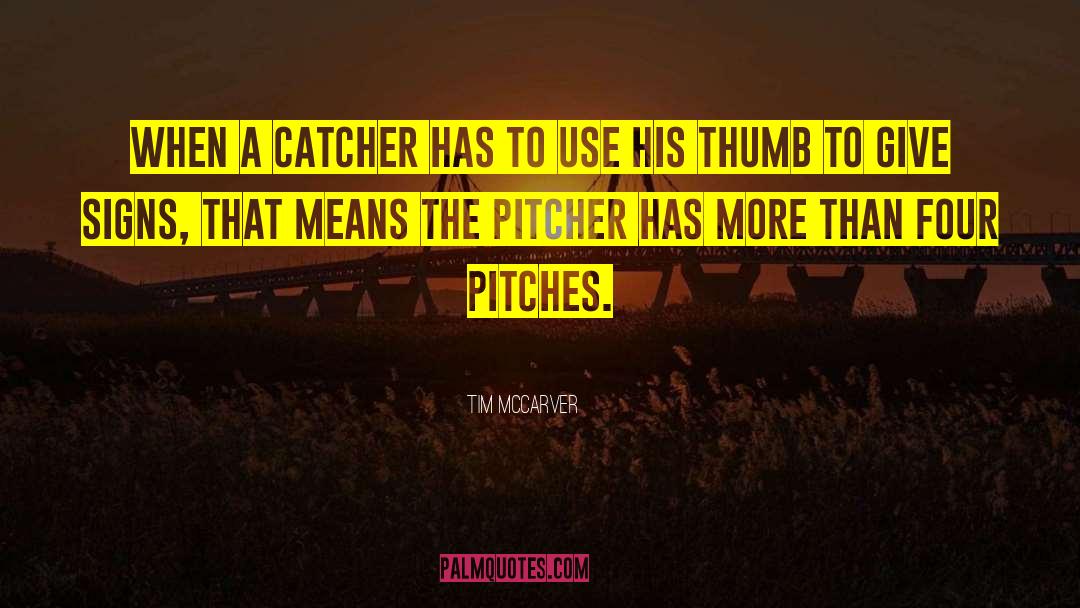 Halloween Cootie Catcher quotes by Tim McCarver