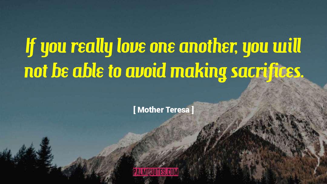 Halloween Love quotes by Mother Teresa