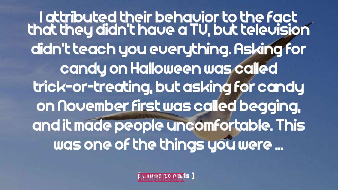 Halloween quotes by David Sedaris