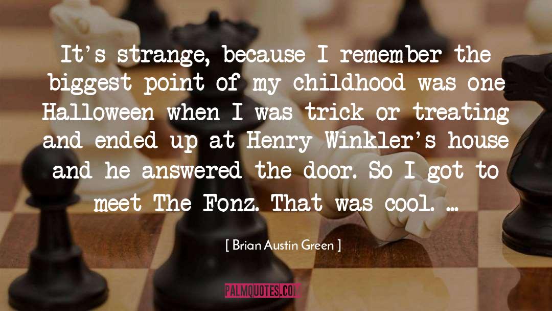 Halloween quotes by Brian Austin Green