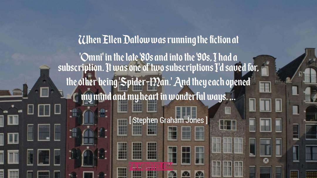 Halloween Spider quotes by Stephen Graham Jones