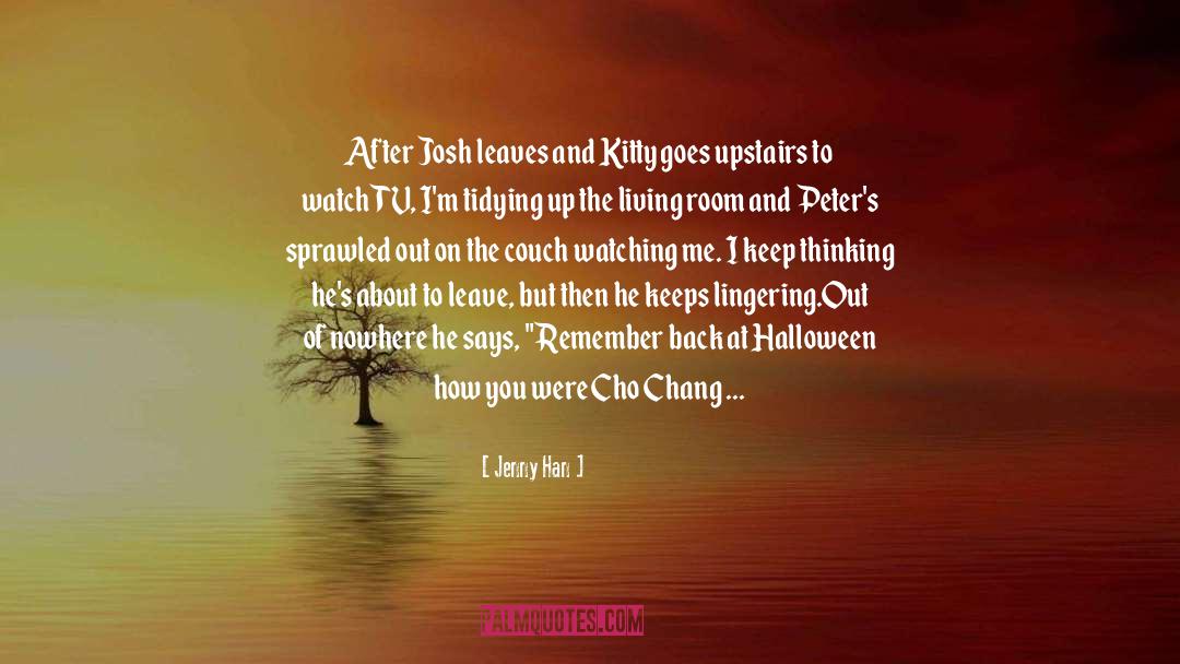 Halloween Spider quotes by Jenny Han