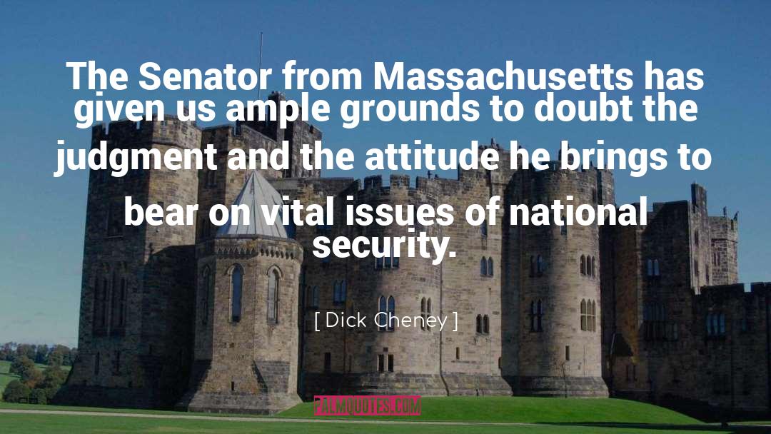 Hallowing Massachusetts quotes by Dick Cheney