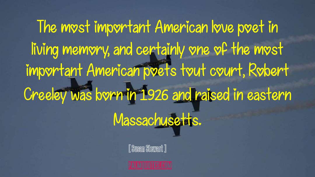 Hallowing Massachusetts quotes by Susan Stewart