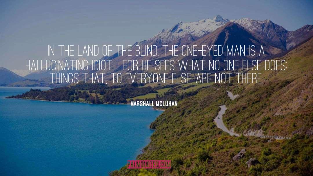 Hallucinating quotes by Marshall McLuhan