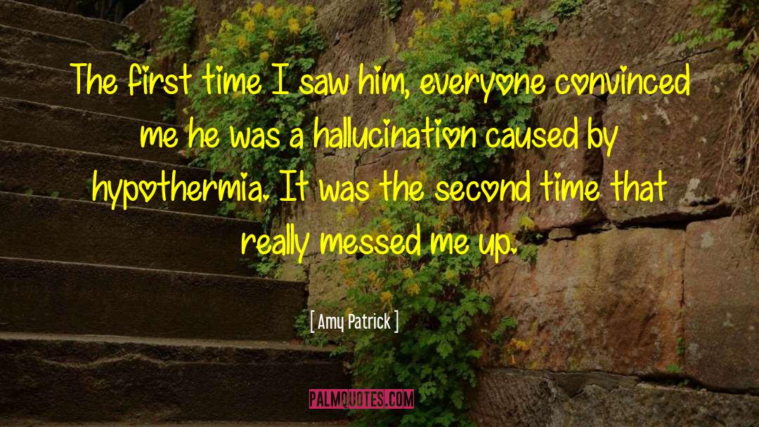 Hallucination quotes by Amy Patrick