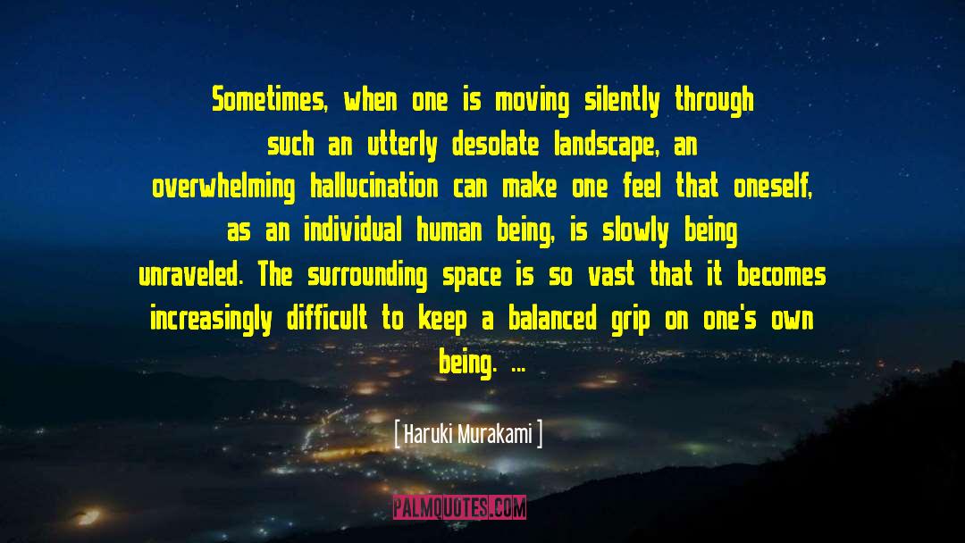 Hallucination quotes by Haruki Murakami