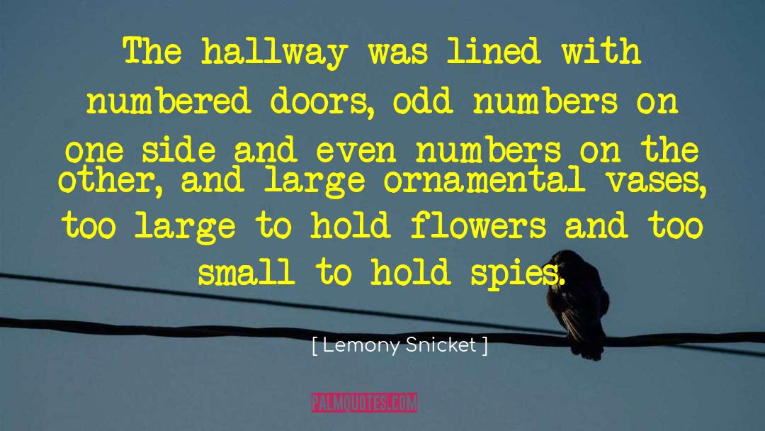 Hallways quotes by Lemony Snicket