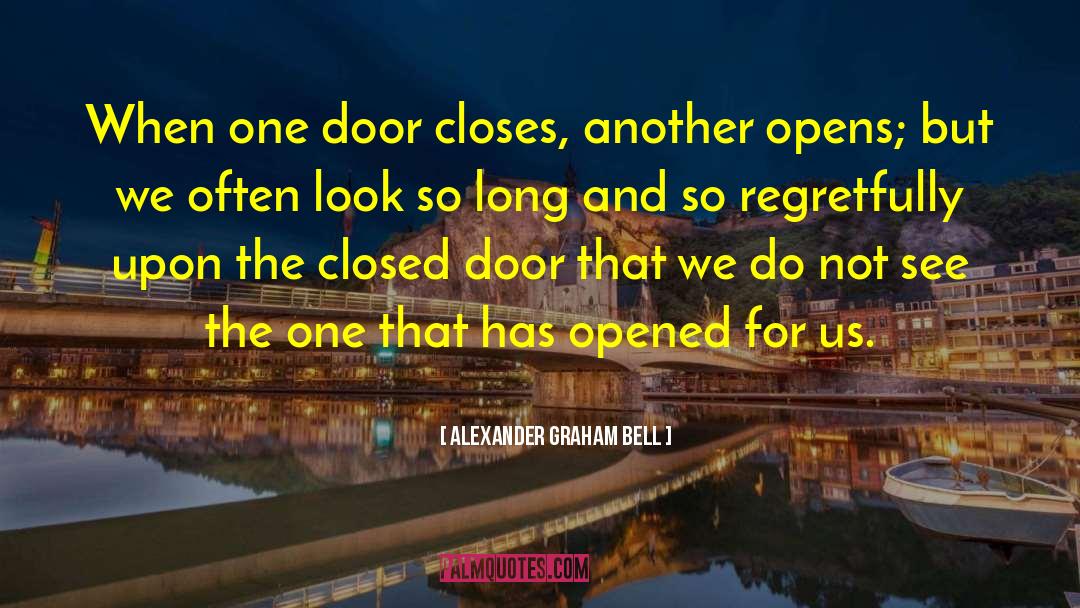 Hallways quotes by Alexander Graham Bell