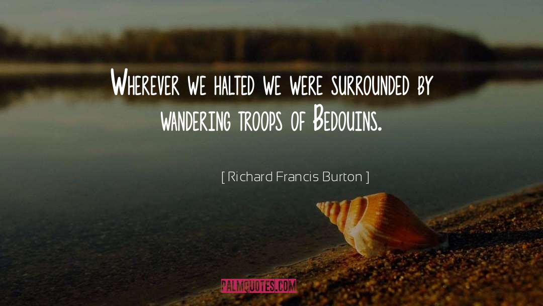 Halted quotes by Richard Francis Burton