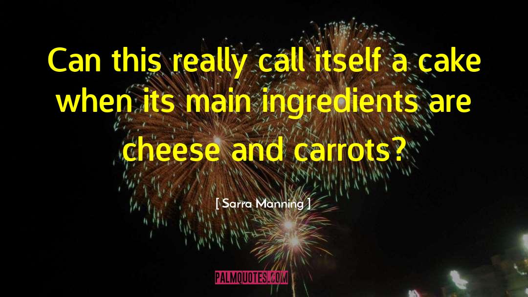 Halvah Ingredients quotes by Sarra Manning