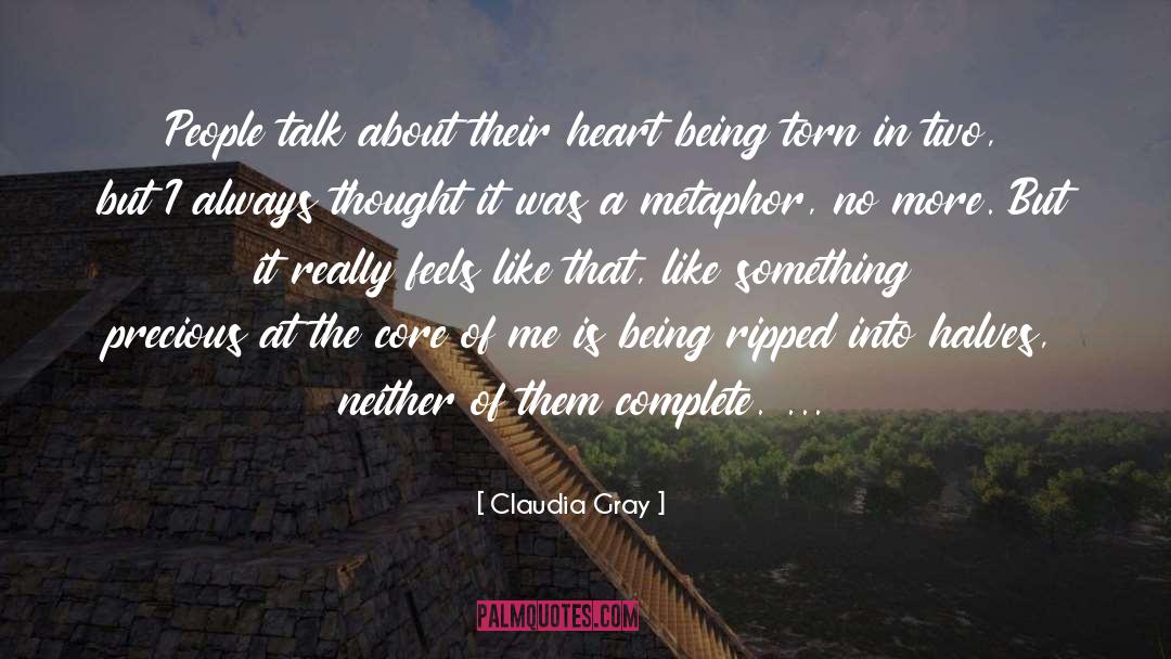 Halves quotes by Claudia Gray