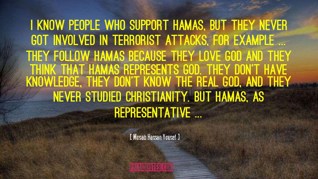 Hamas quotes by Mosab Hassan Yousef