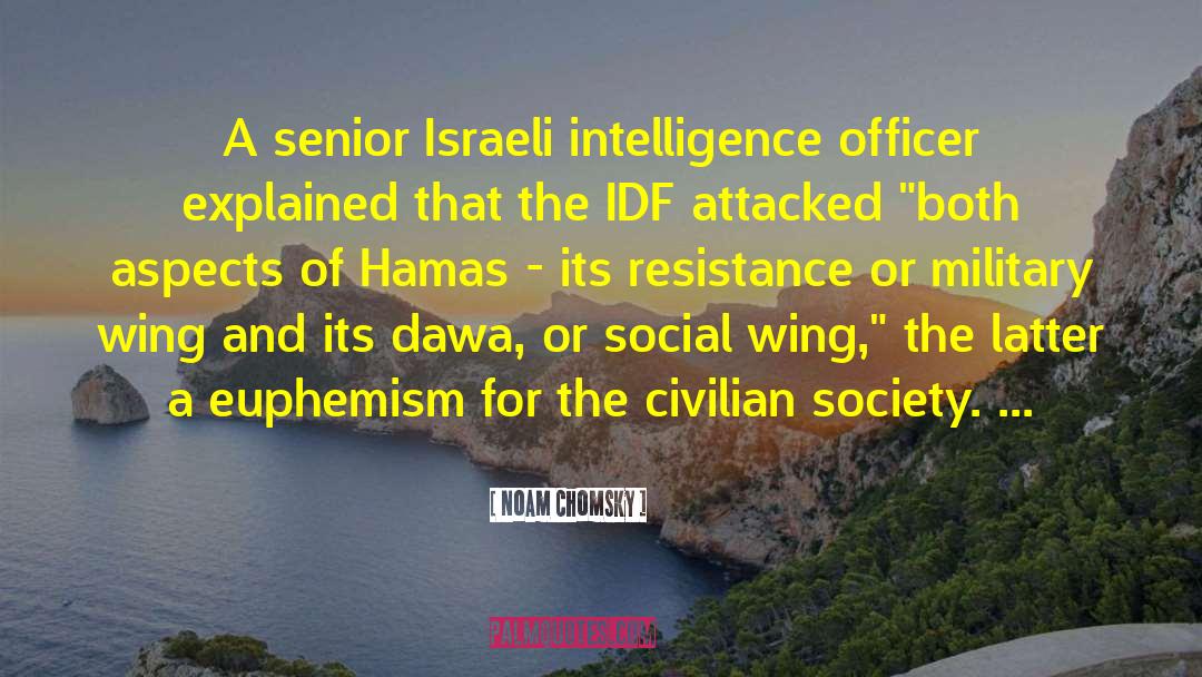 Hamas quotes by Noam Chomsky
