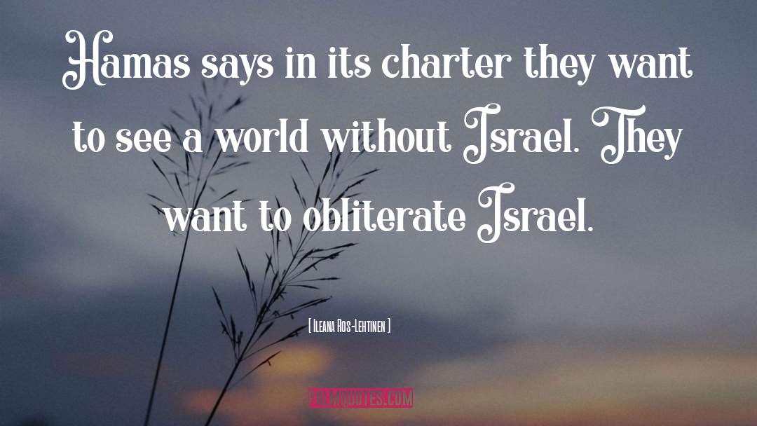 Hamas quotes by Ileana Ros-Lehtinen