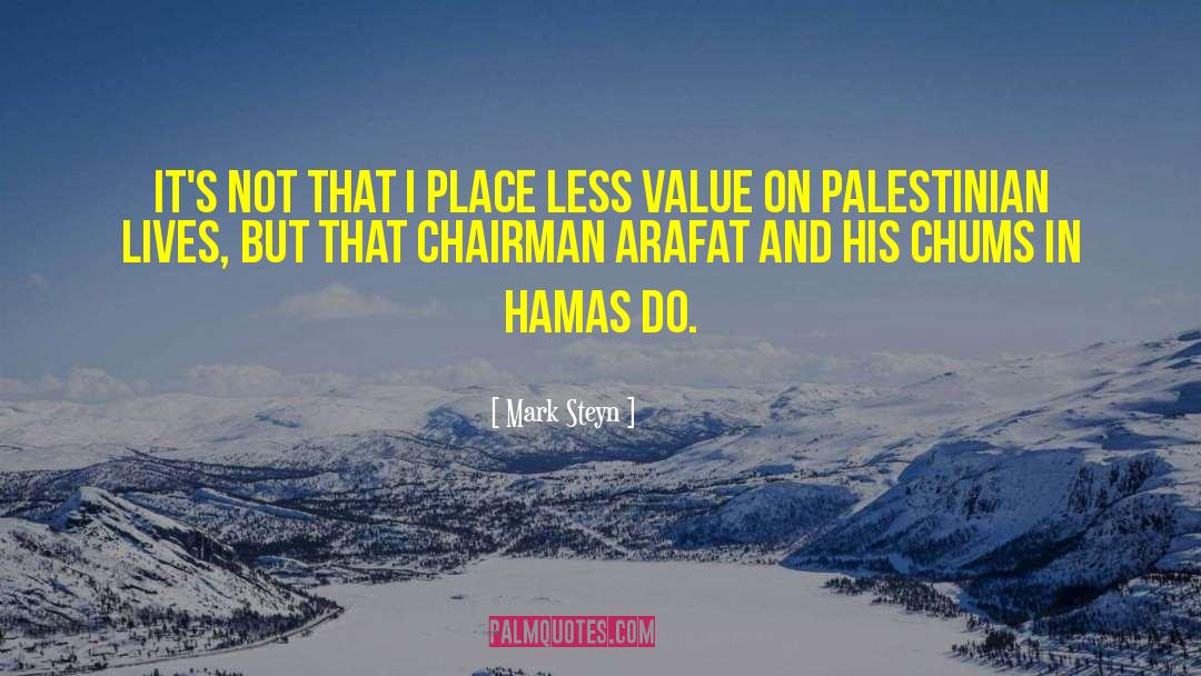 Hamas quotes by Mark Steyn