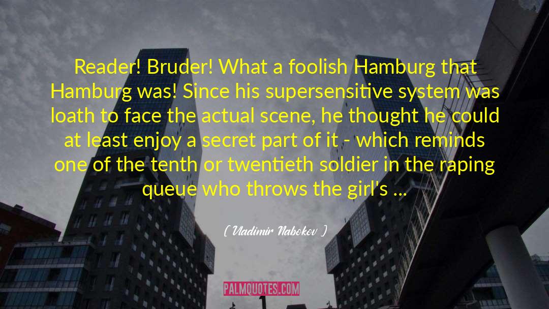 Hamburg Best quotes by Vladimir Nabokov