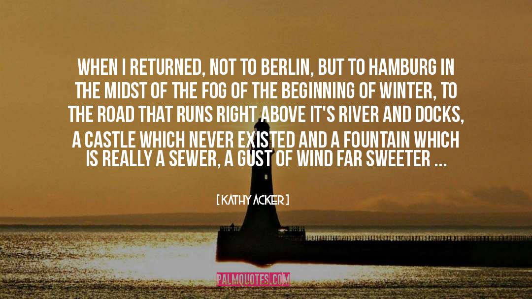 Hamburg Best quotes by Kathy Acker