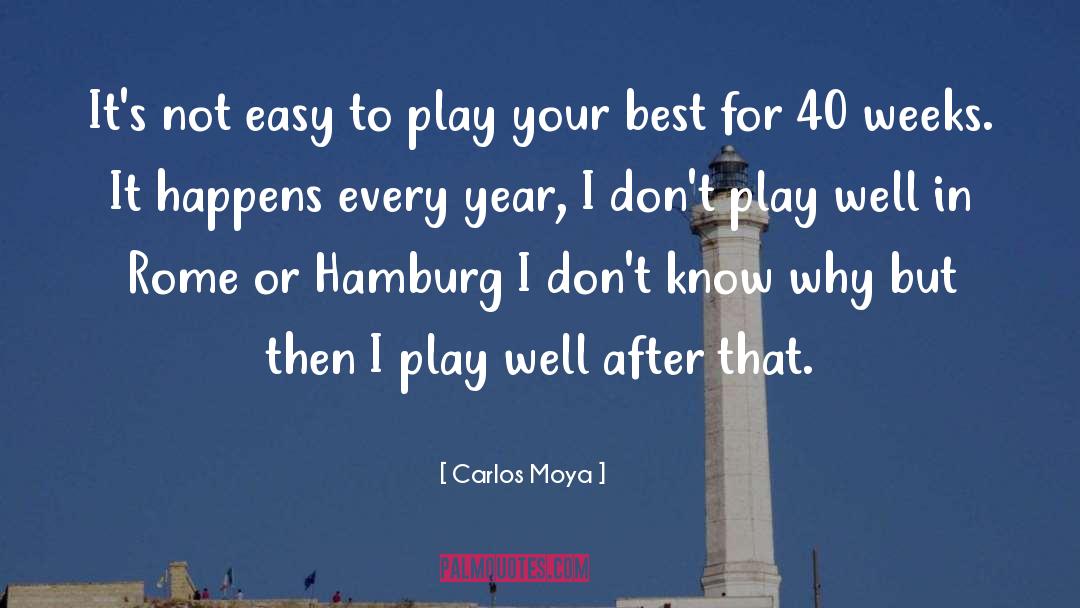 Hamburg quotes by Carlos Moya