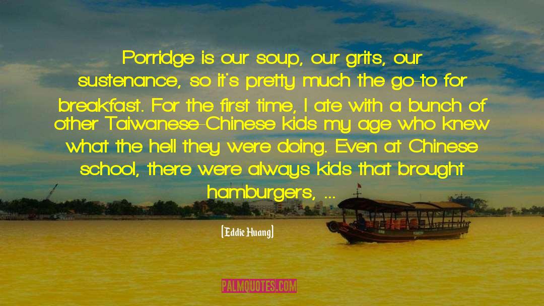 Hamburgers quotes by Eddie Huang