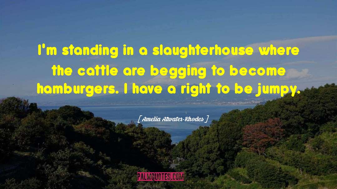 Hamburgers quotes by Amelia Atwater-Rhodes