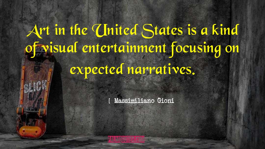 Hamdon Entertainment quotes by Massimiliano Gioni