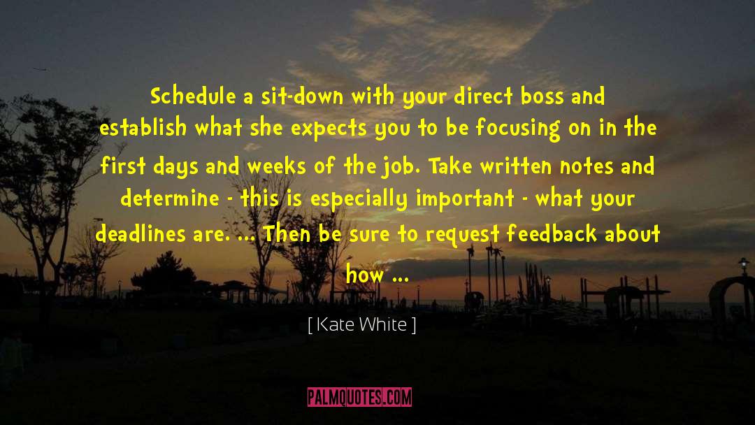 Hamfest Schedule quotes by Kate White