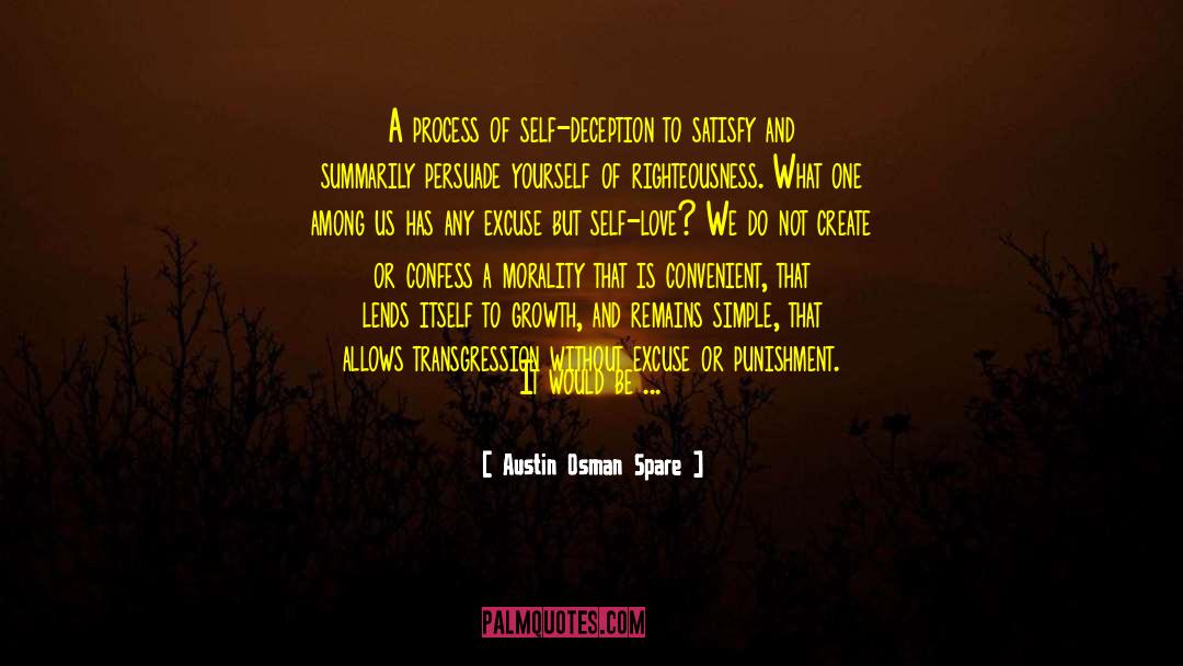 Hamlet Self Deception quotes by Austin Osman Spare