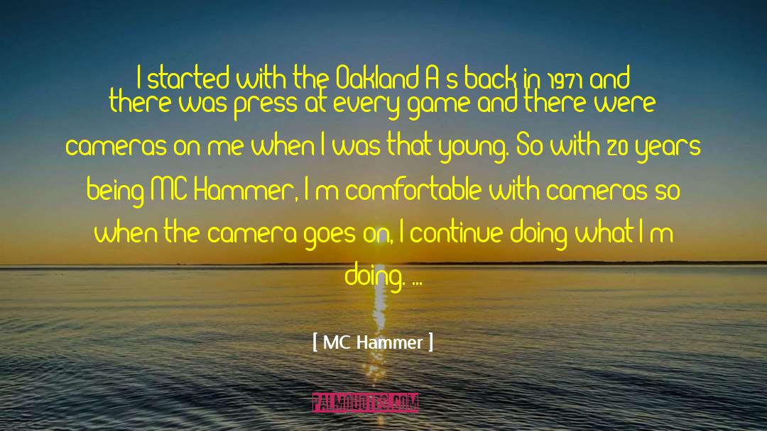 Hammer At quotes by MC Hammer