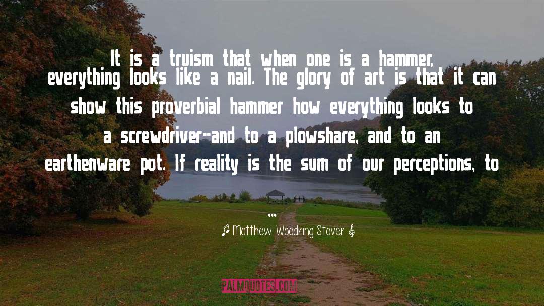 Hammer quotes by Matthew Woodring Stover