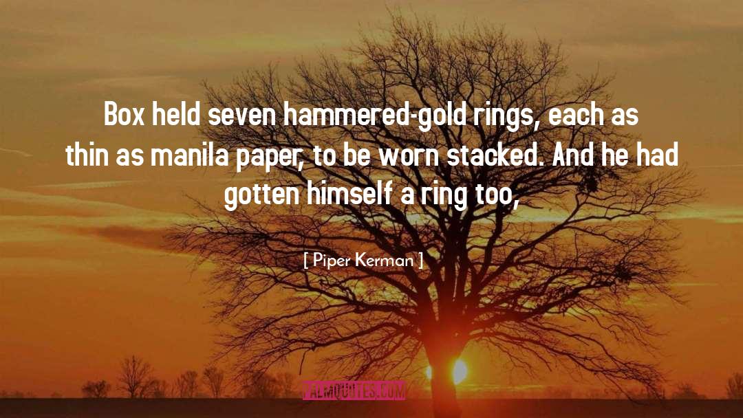 Hammered quotes by Piper Kerman